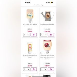 WAX WARMERS, WAX MELTS, SCENTSY!